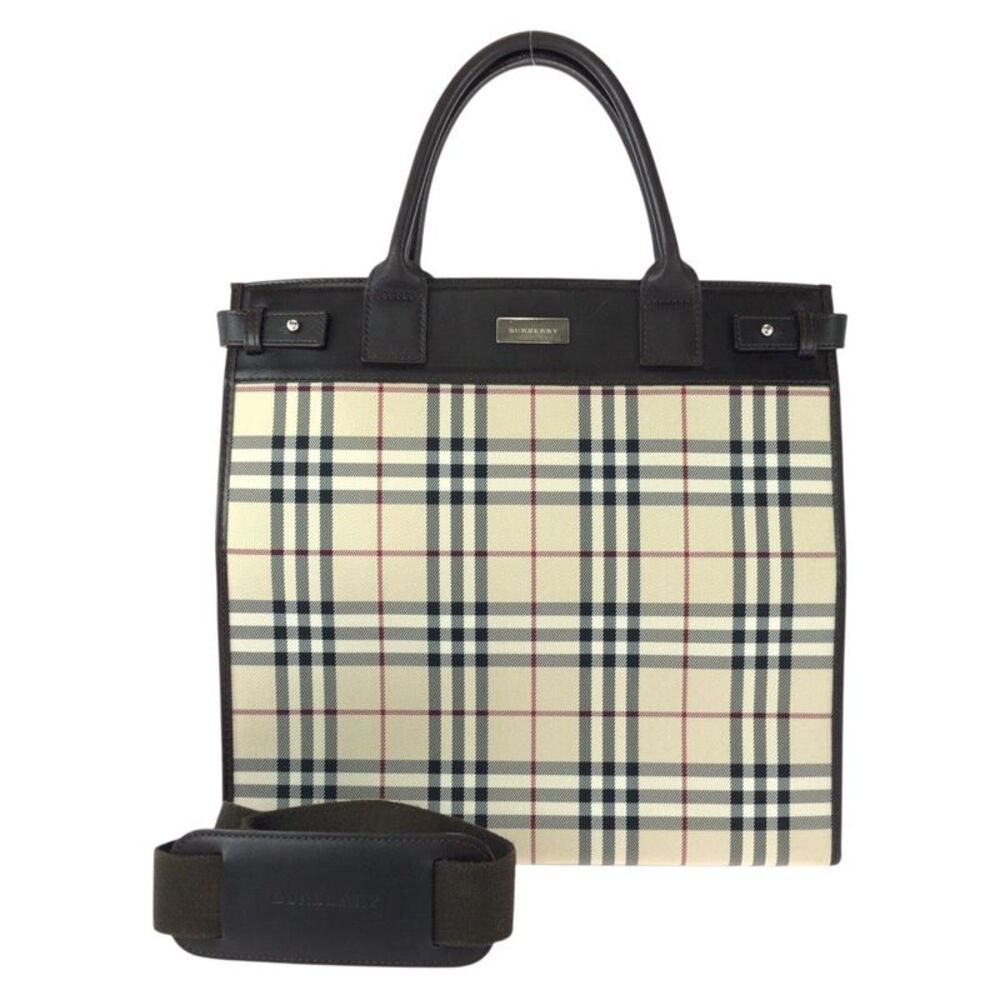 Burberry Check 2way Tote Bag